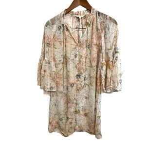 Lucky Brand Floral Swimsuit Coverup size XS